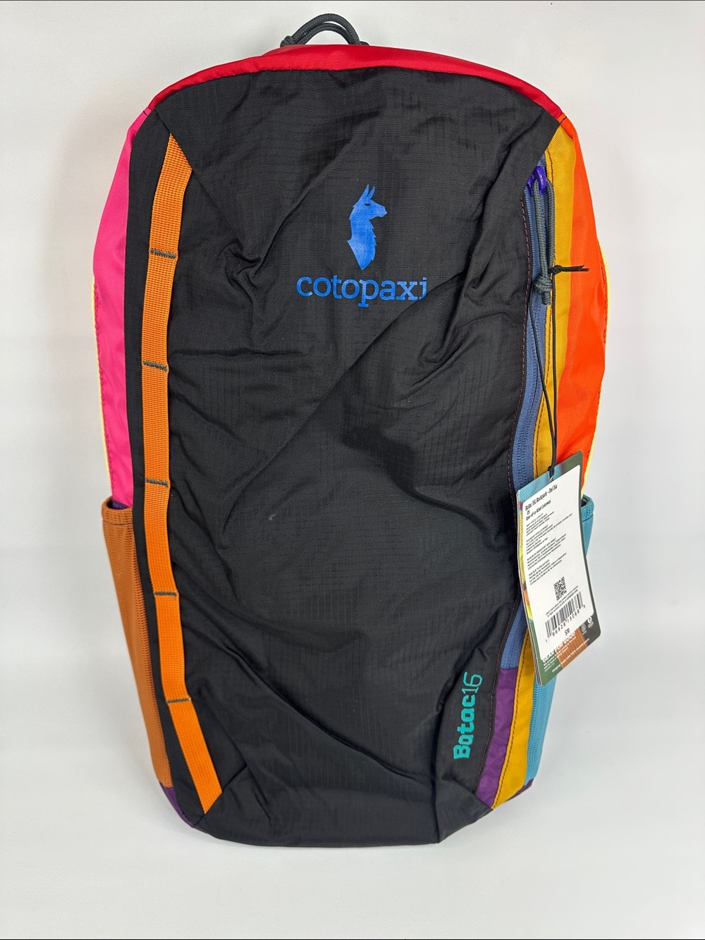 Cotopaxi Batac Del Día 16L Backpack One-of-a-Kind Multicolor Lightweight Daypack